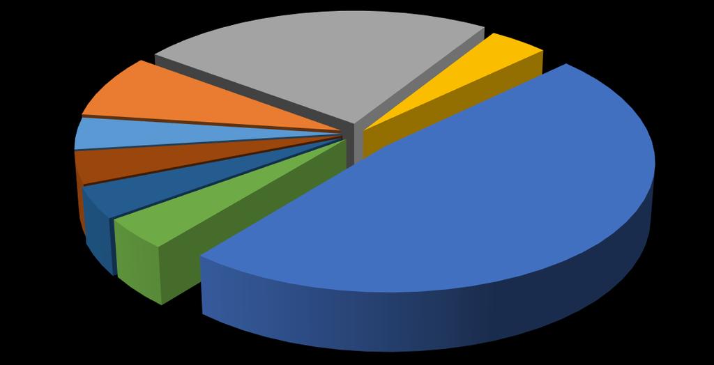 24% 4% 8% 4% 4% 4% 4% 48% ARGENTINA BOLÍVIA COLÔMBIA EQUADOR GUINÉ BISSAU JAPÃO PORTUGAL VENEZUELA Gráfico 8.1.