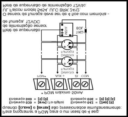 Nota: É recomendado utilizar os detectores de fumaça conectados