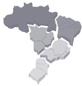 Distribuição das Unimeds no Brasil, por Clientes Total Unimed Brasil Maio/ 2013 mais