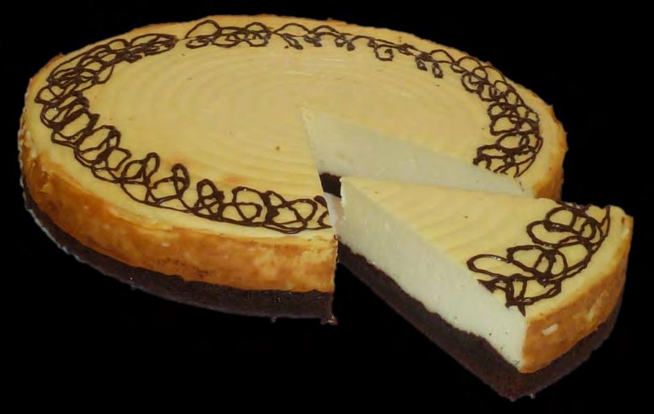 Bolo de queijo e brownie com MELLA CHOCO MUFFIN e MELLA KÄSE ROYAL Receita para 1 forma de 28 cm Ø Base de brownie MELLA CHOCO MUFFIN Óleo de girassol Mel 0,300 kg 0,130 kg 0,090 kg 0,060 kg 0,580