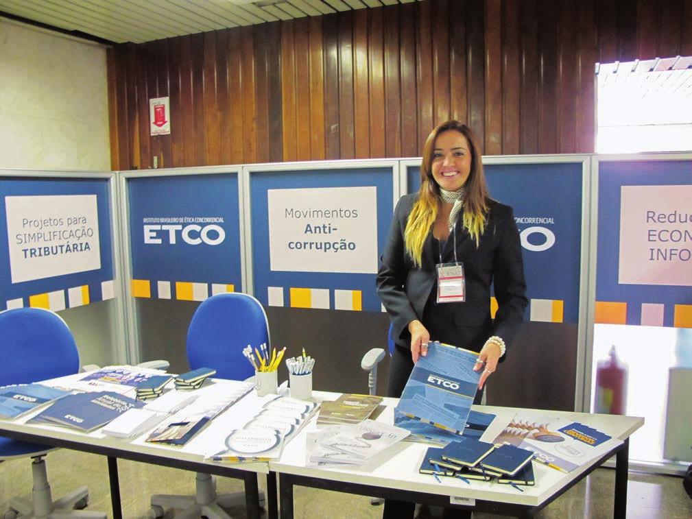 O presidente do Instituto, Evandro Guimarães, apresentou o ETCO para uma plateia com representantes das Secretarias da Fazenda dos 26 estados do País e do Distrito Federal, e participou das