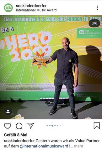 DIGITALE KAMPAGNE MIT SOZIALEM HINTERGRUND GEWINNER in der Kategorie Digitale Kampagne mit sozialem Hintergrund #hero 2019