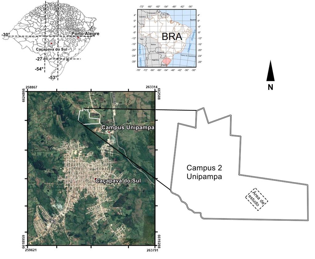 10 Figura 1 Localização da área de estudo.