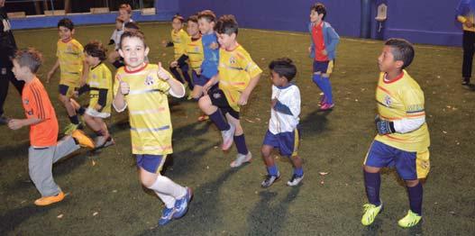 Sempre gostei de jogar, mas nunca tinha treinado, foi então que pedi para a minha mãe e