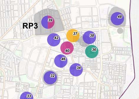 Após agrupar todos os polígonos cujas demandas eram semelhantes, era necessário transformá-los em pontos para melhor identificar as demandas nos mapas.