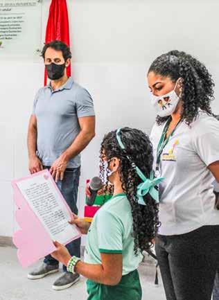 Jornal Solidariedade - maio de 2021 7 Centro Infantil Centro Infantil faz ampliação e inaugura primeiro andar da escola Durante a pandemia, setor atende a 1.