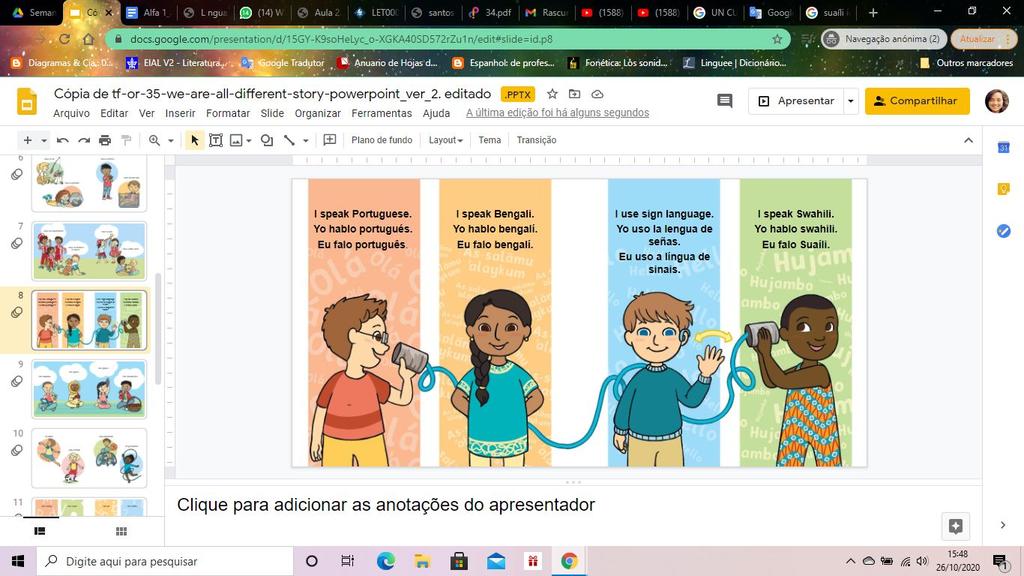 Hello kids! Hola, chicos y chicas! Dentro da nossa proposta do mês de novembro, voltado às tradições e culturas africanas, seguiremos abordando questões linguísticas e culturais.