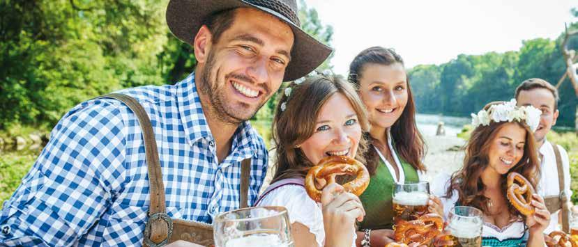 Oktoberfest Visite a mundialmente famosa Oktoberfest, que reúne milhões de visitantes e transforma as ruas de em uma verdadeira festa.