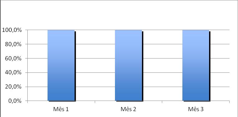 Avaliamos 53, 212 e 325 nos meses sucessivos, o que indica mais uma vez a melhoria da qualidade do atendimento baseada na ficha-espelho.