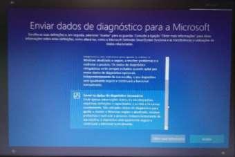 Neste ecrã caso pretenda localizar o seu dispositivo escolher uma das opções e depois clicar em Aceitar.