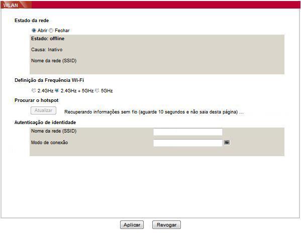 6.2.2. Configurações sem fio Você pode configurar a rede sem fio, configuração de IP sem fio, Wi-Fi Direct e WPS via página de configuração sem fio.