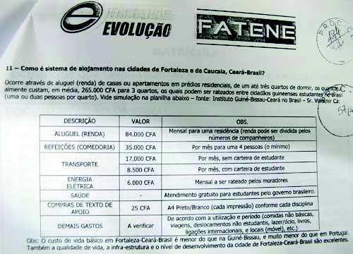 43 Foto: Diário do Nordeste, 2009 Os gastos previstos com moradia também não estavam condizentes com a realidade do mercado imobiliário da capital cearense.