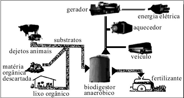 e) diversifica o uso de fontes alternativas de energia que reduzem os impactos da produção do etanol por meio da monocultura da cana-de-açúcar e) metanol, que, além das aplicações mostradas no