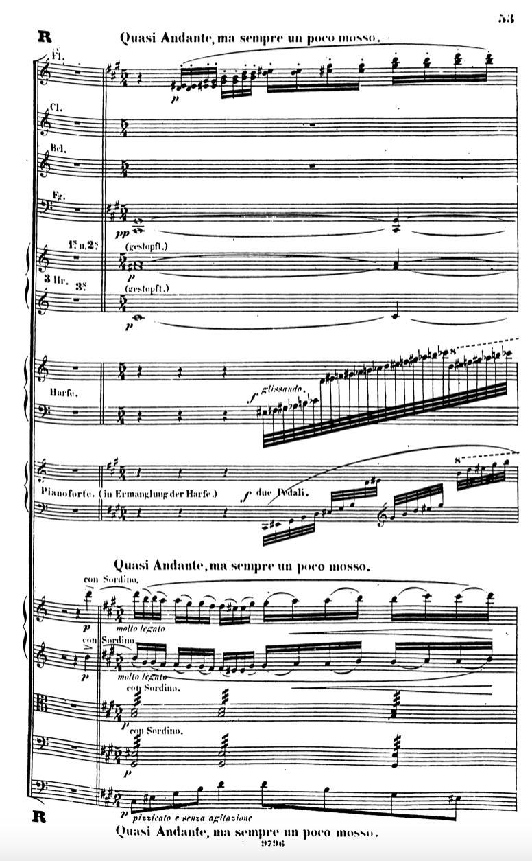 Figura 1 - Franz Liszt, Eine Symphonie zu Dantes Divina Commedia.