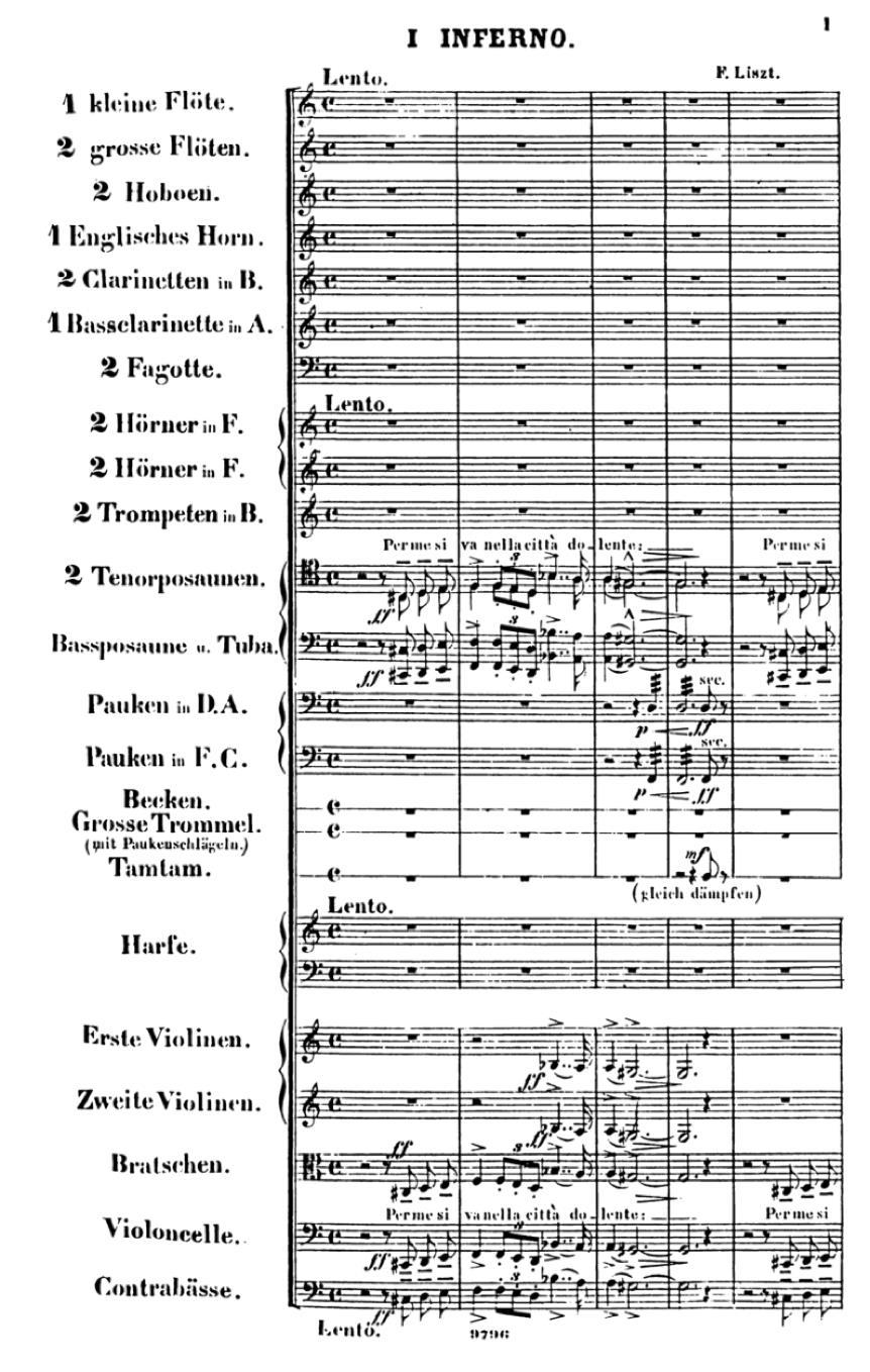 Anexo B 48 48 Liszt, F. (1859). Eine Symphonie zu Dantes Divina Commedia. (Leipzig, Breitkopf und Härtel, 1859, pp.