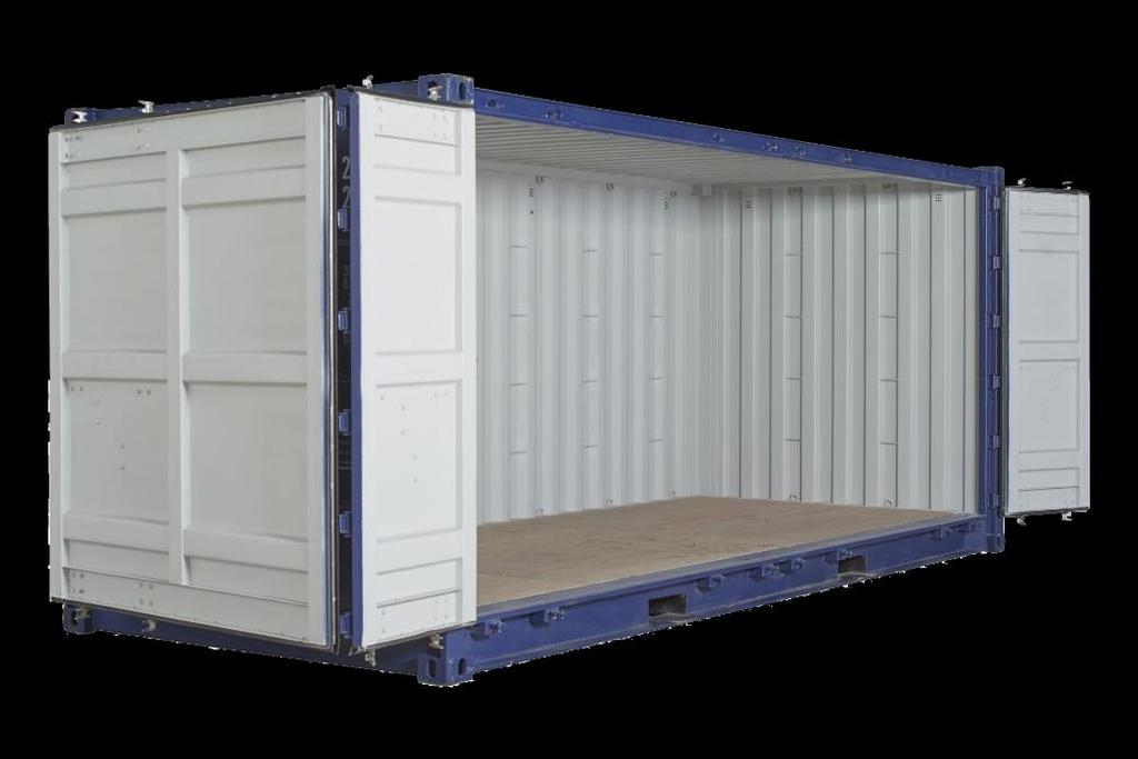 Fonte: CONEXOS, 2021 Container Flat Rack: A mistura do open top e