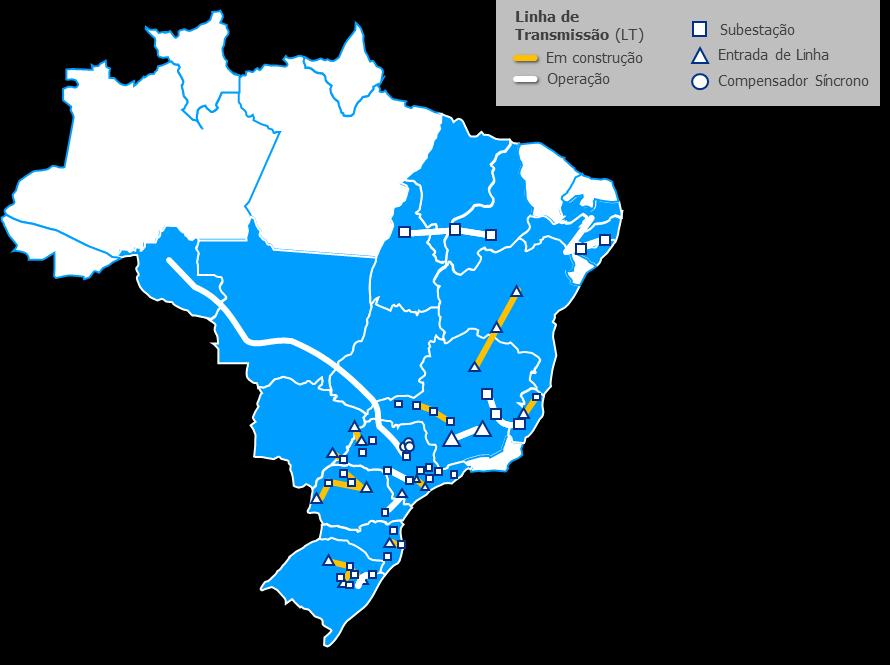 A ISA CTEEP A ISA CTEEP é a maior empresa privada de transmissão do setor elétrico brasileiro.
