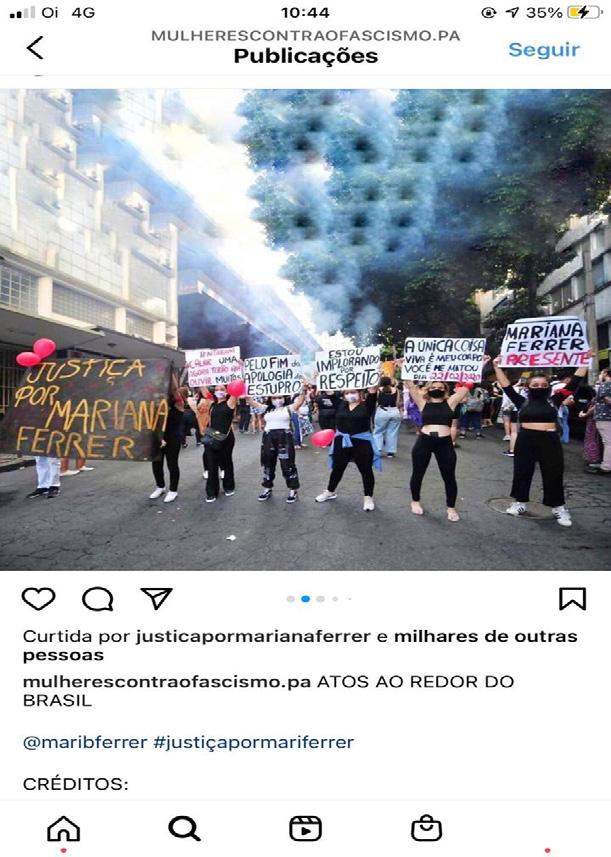 173 Fonte: Instagram @mulherescontraofacismo.pa 12 c) Os movimentos são simultaneamente locais e globais.