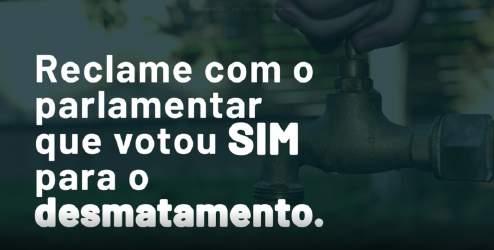 As alterações propostas têm como objetivo a abertura de novas possibilidades de desmatamento e uso de APPs atualmente protegidas.