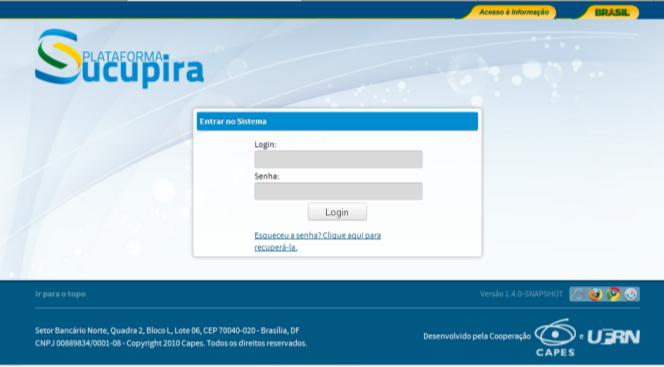 Login: CPF Senha: xxx Caso tenha esquecido, clicar no link Esqueceu a senha? Atenção! Os ícones coloridos representam os navegadores indicados.