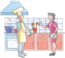 11. Regras de higiene na preparação de alimentos Durante a preparação dos alimentos para serem consumidos, durante a sua confecção, ou durante o seu armazenamento, é necessário garantir determinados