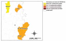 Maceió 9º 86 Mapa 5: Índice de Homicídios na Adolescência - Região Sul, Santa Catarina 6 3.