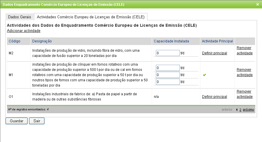 Imagem 3: Dados do Enquadramento CELE