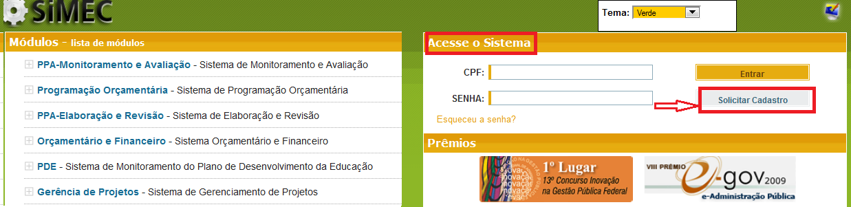 ATENÇÃO - Caso a secretaria de educação não tenha um computador com o navegador Mozilla Firefox, esse navegador pode ser instalado a partir do endereço eletrônico http://br.mozdev.org/.