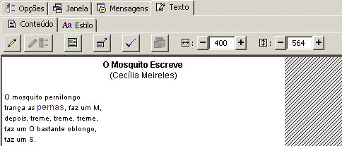 Praticando PRÁTICA: COMPLETANDO UM TEXTO Nesta prática, iremos criar uma atividade de completar texto (Texto: Completar texto) que talvez seja uma das mais complexas na resolução, já que não existe