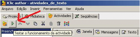 1.3 O JCLIC AUTHOR JClic author é o módulo que permite a criação de novas atividades.