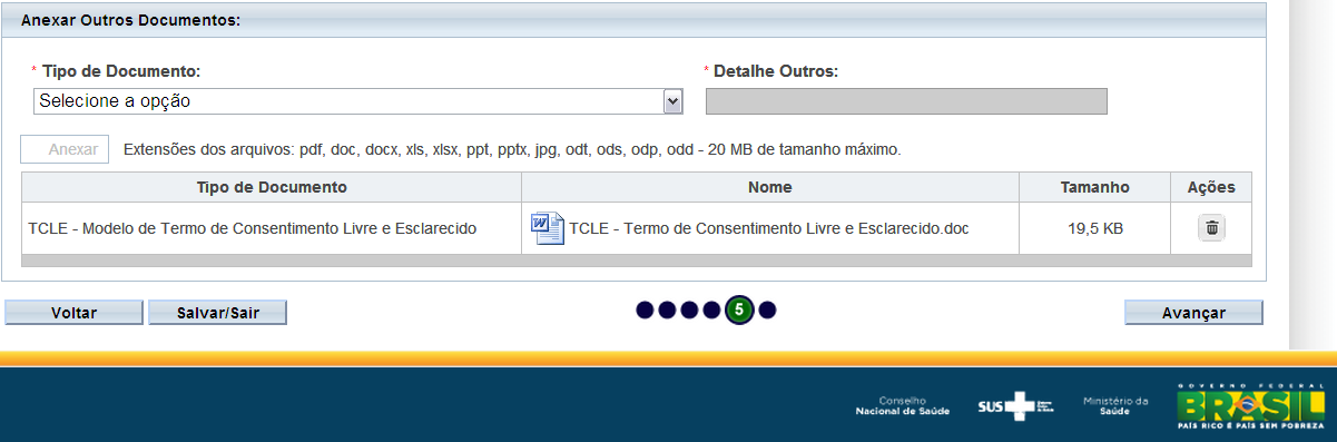 Recomendamos que o Pesquisador evite utilizar de linguagem e jargões técnicos, muitas das vezes, incompreensíveis ao entendimento do sujeito participante. Nova Submissão - 5.