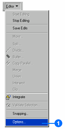 2. Inicie o ArcMap como um projeto em branco. Então, clique no botão Open e abra o mapa DigitizingFeatures.mxd 