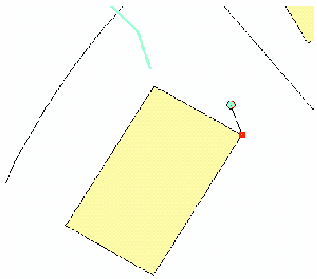 A tarefa Extend/Trim Feature irá estende ou aparar uma tarefa de característica polyline selecionada.