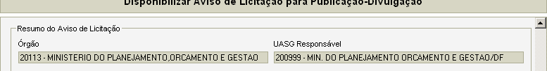 O usuário deverá clicar novamente no botão