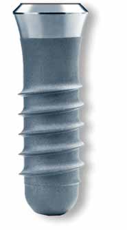 1.4 Superfícies Os implantes Straumann são fabricados de titânio puro grau 4 biocompatível. Todos os implantes dentários são entregues com as superfícies SLActive e SLA. 1.4.1 Straumann SLActive A superfície SLActive possui a topografia de superfície SLA cientificamente comprovada.
