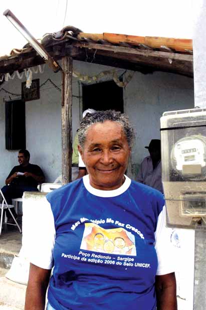 47 Josefa da Silva Maria Auxiliadora e Ivanildo PROGRAMA LUZ PARA TODOS Segundo pesquisa do MME, 73,3% das famílias atendidas pelo Luz para Todos compraram geladeira.