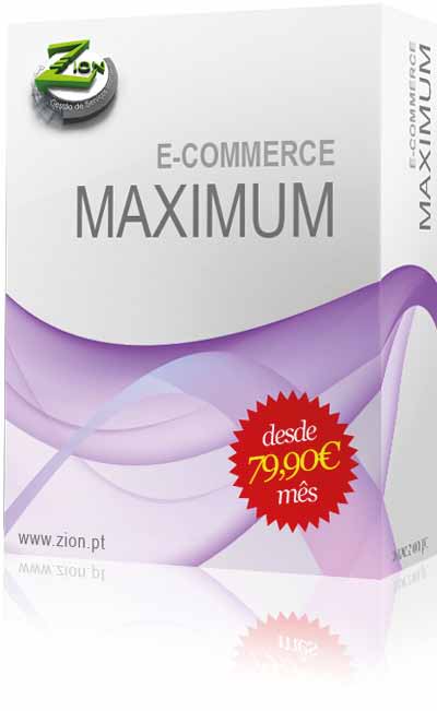 E-COMMERCE MAXIMUM Com o E-commerce Maximum terá uma solução de baixo custo, que gera resultados rapidamente para o seu negócio.