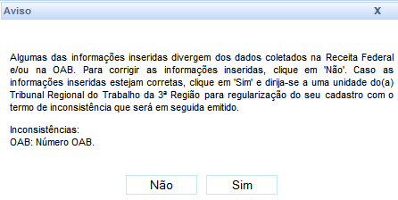 Confira se os dados preenchidos estão corretos e selecione Declaro que as informações são verdadeiras, sob as penas da lei e, a seguir, clique em Prosseguir (fig. acima).