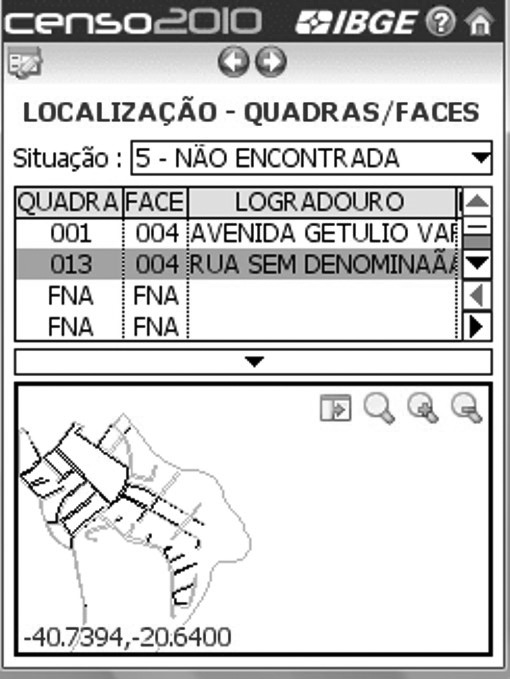 Após a confirmação da gravação, o novo logradouro será acrescentado à relação dos logradouros existentes no Setor.