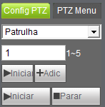 As funções de foco e íris serão ajustadas para o modo automático durante a execução da rotina automática. Para cada rotina, o tempo deverá ser inferior a 60 segundos.