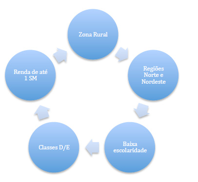 Perfil da Exclusão Embora grande parte dos adolescentes brasileiros utilizam a internet como ferramenta cotidiana, isso não é verdade para todas as meninas e meninos do Brasil.