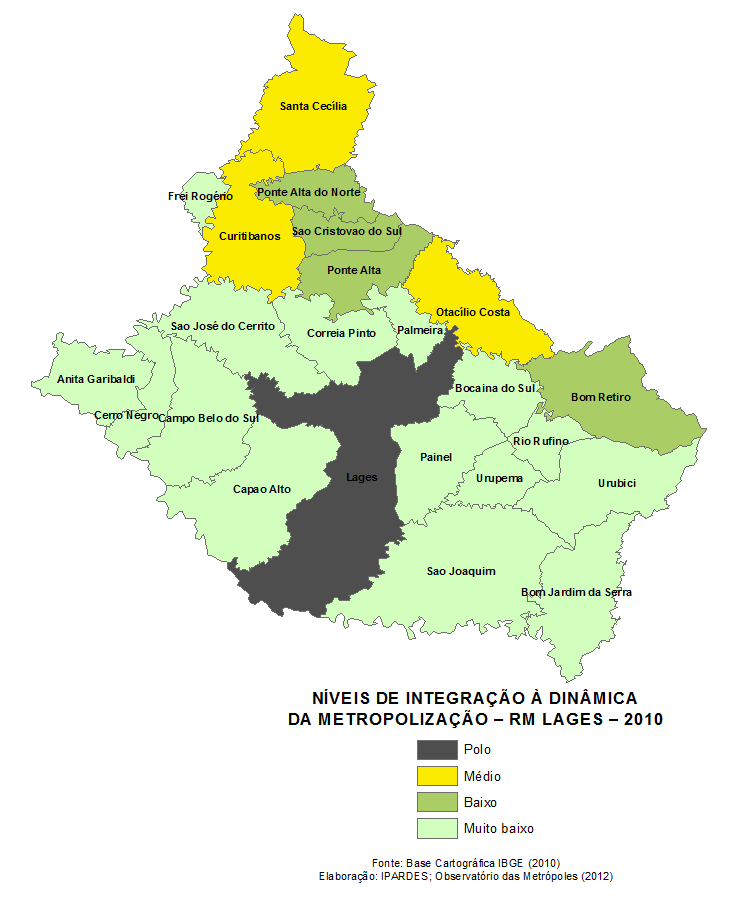 Mapa 34 Níveis de