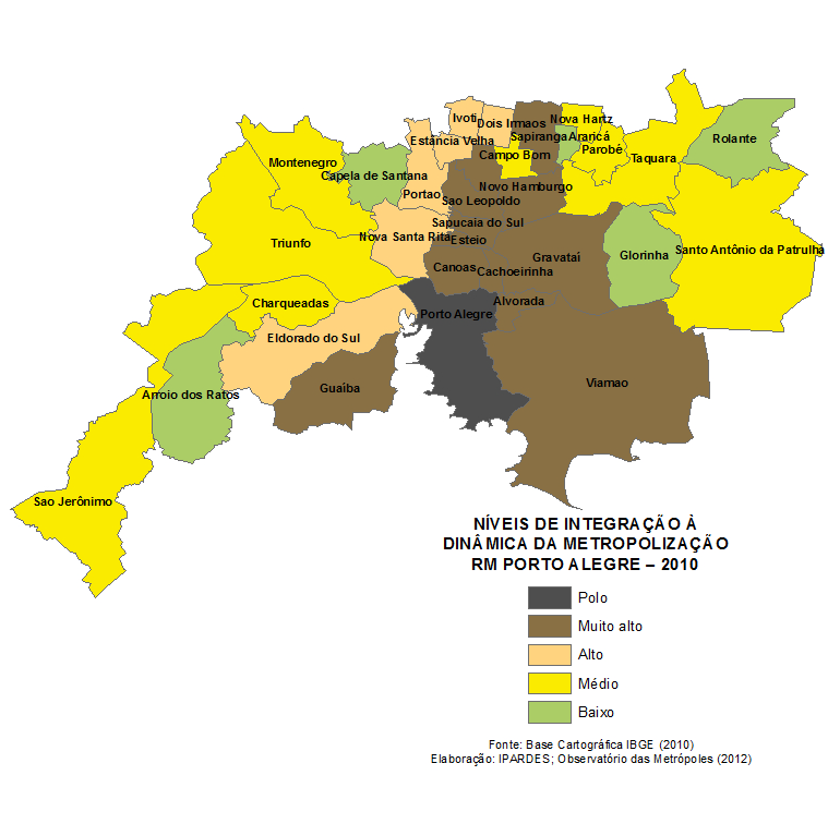 Mapa 44 Níveis de