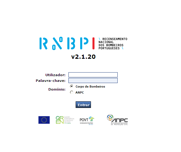 PARTE II 1. COMO ACEDER AO RNBP O RNBP está disponível via internet através do endereço: https://rnbp.prociv.