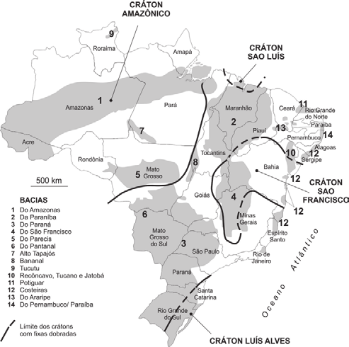 está constituído, predominantemente, por rochas de alto grau metamórfico (gnáisses-migmatitos-granito e granulito), com rochas máficas e ultramáficas subordinadas, ademais de restos de associações