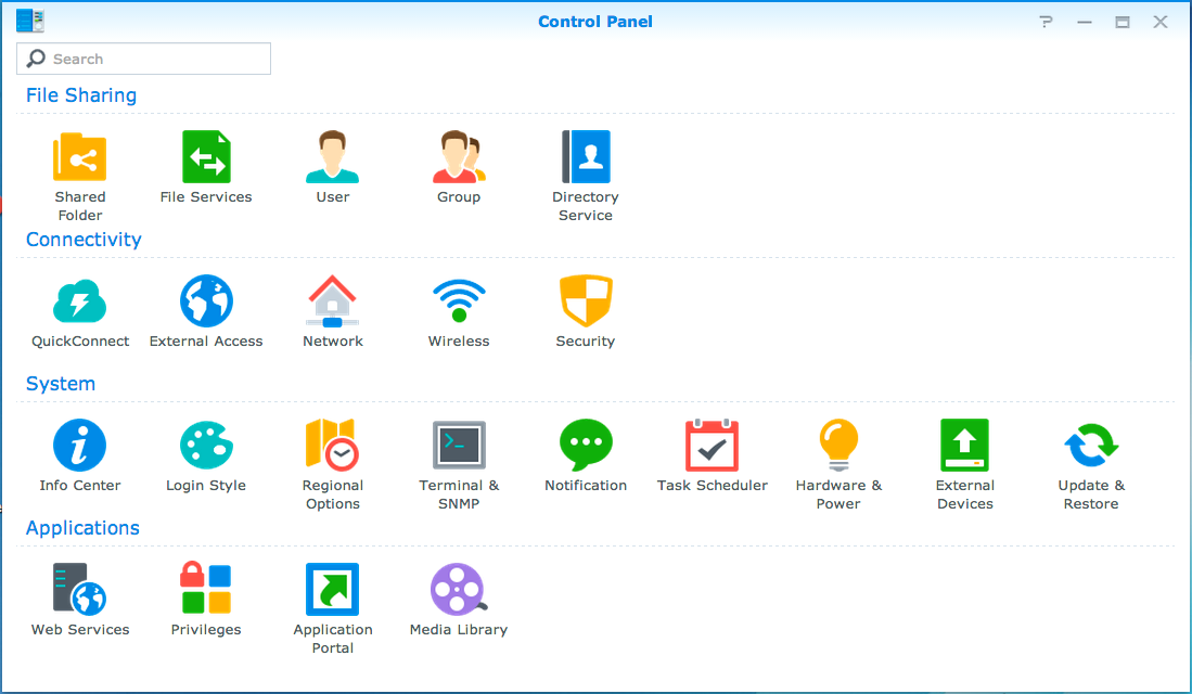 C apítul o Modificar as Definições do Sistema Capítulo 3: 3 Após se ter ligado ao Synology DiskStation Manager (DSM) e ter aprendido como aceder à funções e personalizar a sua aparência, utilizadores