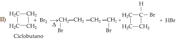 c) o mais reativo é o ciclopropano e o mais estável é o ciclopentano. d) o mais reativo é o ciclopentano e o mais estável é o ciclopropano.