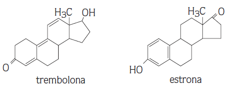 b) Considerando que o colesterol é um composto insaturado, que reação poderia ocorrer, em condições apropriadas, se este fosse tratado com bromo (Br 2)?