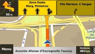 3.3.4 Serviços de saída de auto-estrada Poderá necessitar de um posto de combustível ou um