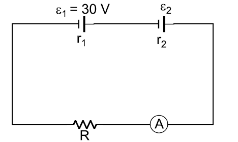 b) 0,62 c) 1,03 d) 0,50 e) 0,30 58-No circuito a seguir, a corrente que passa pelo amperímetro ideal tem intensidade 2 A.